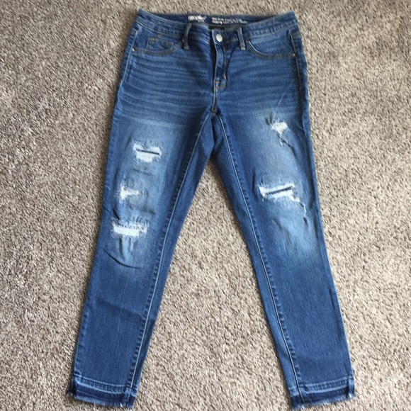 Mossimo Denim Denim - Mossimo Jegging Mid-Rise Jean Capri